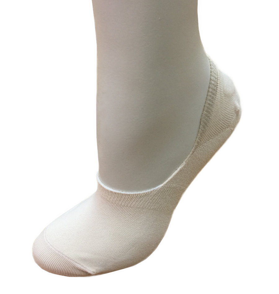 Cotton Solid Invisible Socks (High cut)